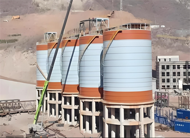 鼓楼高架钢板仓